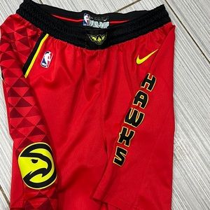 LIGHTLY WORN NBA Atlanta Hawks shorts size XXL
